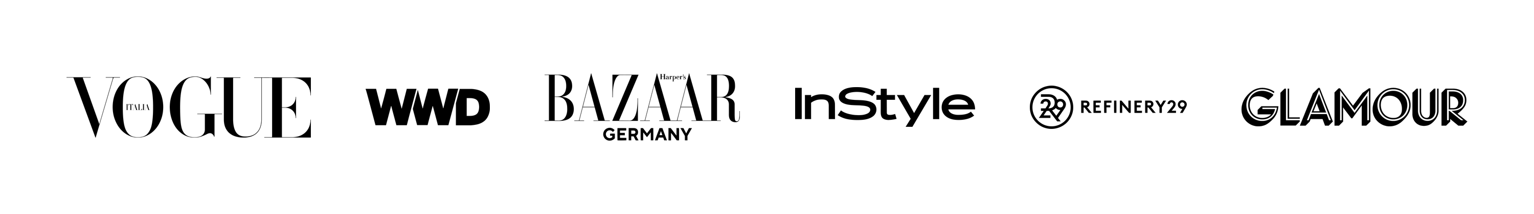 Marine + Vine featured in WWD, InStyle, NewBeauty, Harper's Bazaar Germany, Vogue Italia, Refinery29, Grazia, Glamour and BuzzFeed